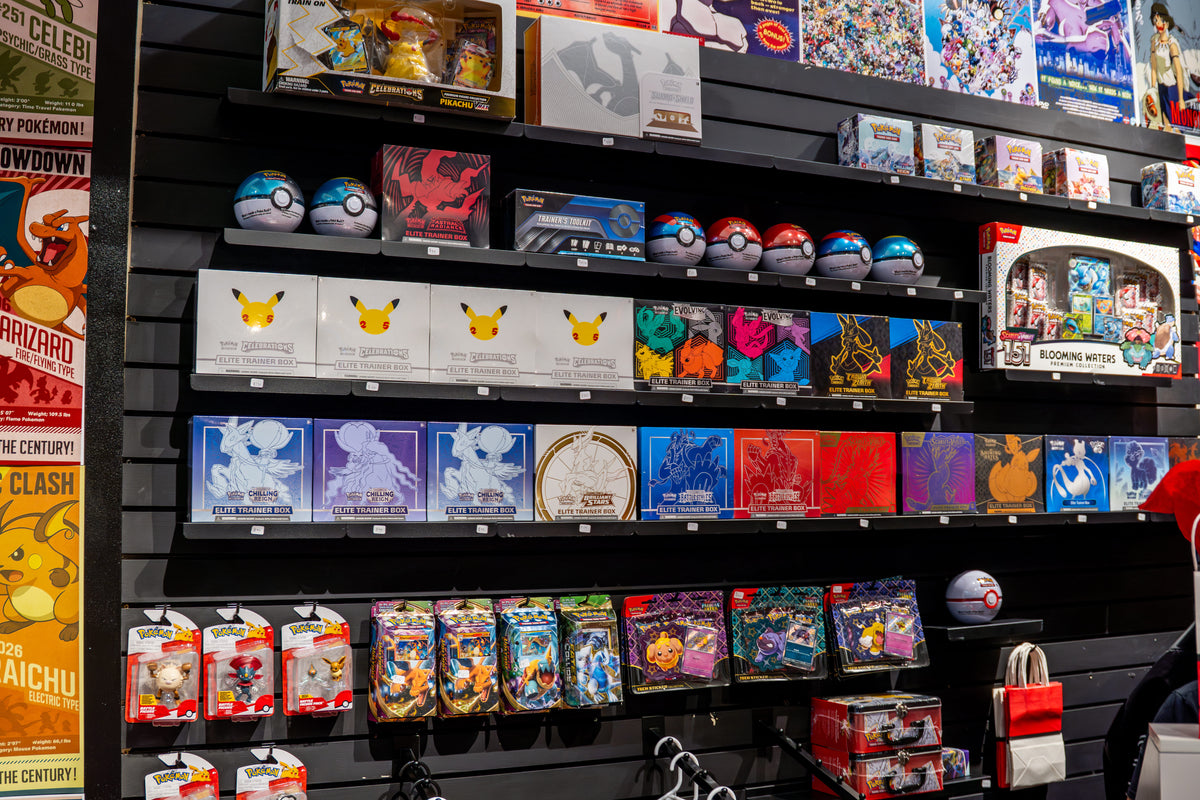 The sealed wall at Neo Collector in the 5th Street Arcades